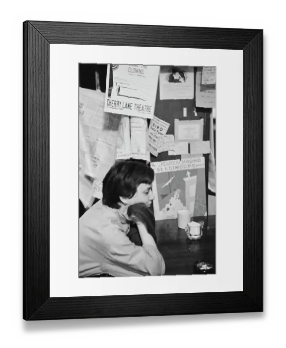 Framed Print : Greenwich Village Cafe Framed Print : Greenwich Village Cafe