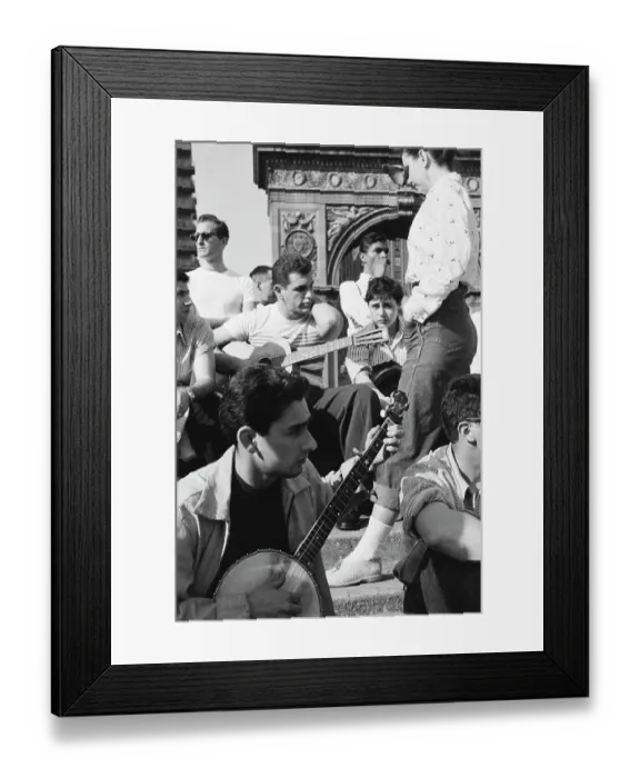 Framed Print : Greenwich Village Music Framed Print : Greenwich Village Music