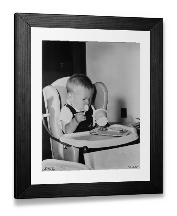 Framed Print : Infant Peter Vincent Douglas Framed Print : Infant Peter Vincent Douglas