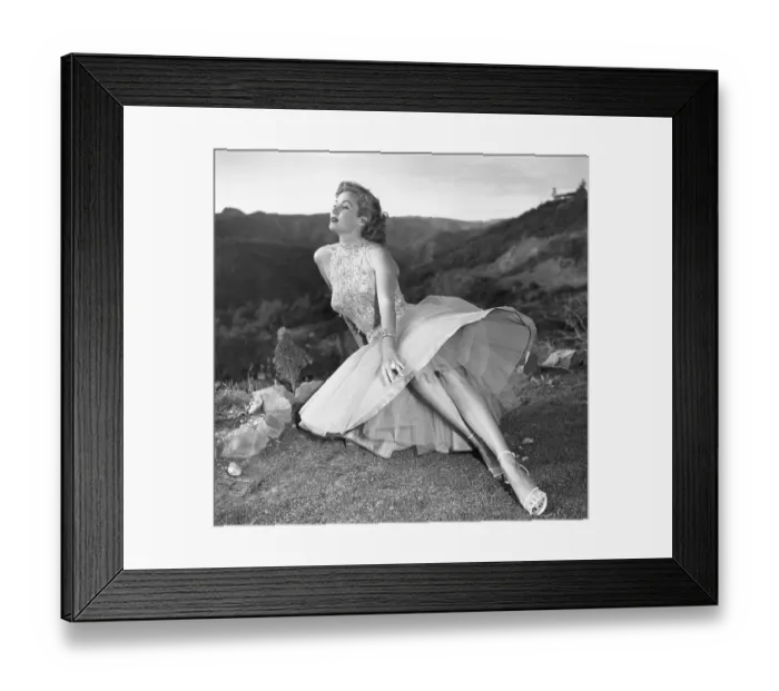 Framed Print : Rhonda Fleming Framed Print : Rhonda Fleming