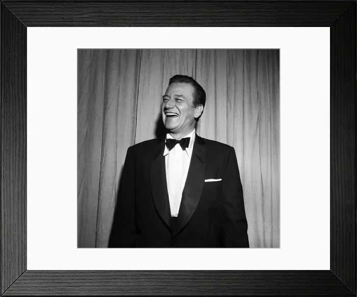 Framed Print : John Wayne At The Oscars Framed Print : John Wayne At The Oscars