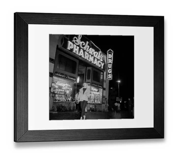 Framed Print : Schwab's Pharmacy Framed Print : Schwab's Pharmacy