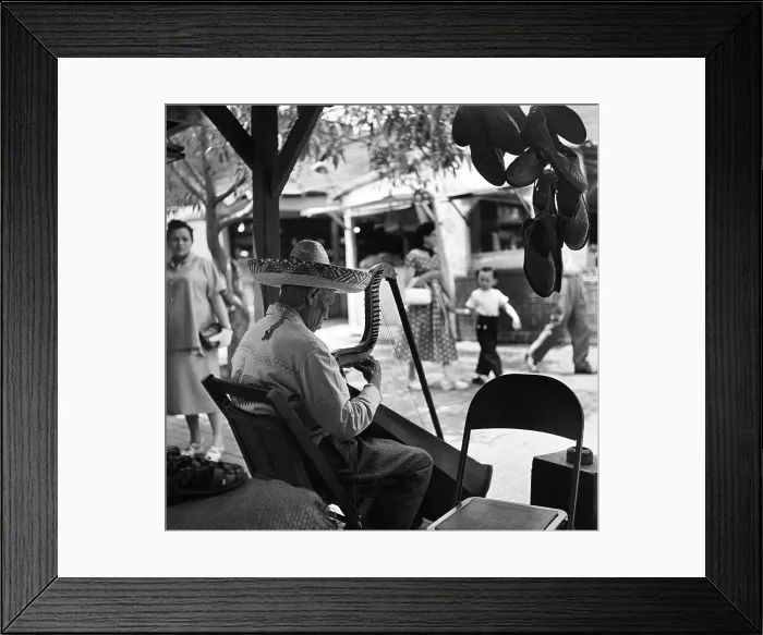 Framed Print : Los Angeles In The 1950's Framed Print : Los Angeles In The 1950's