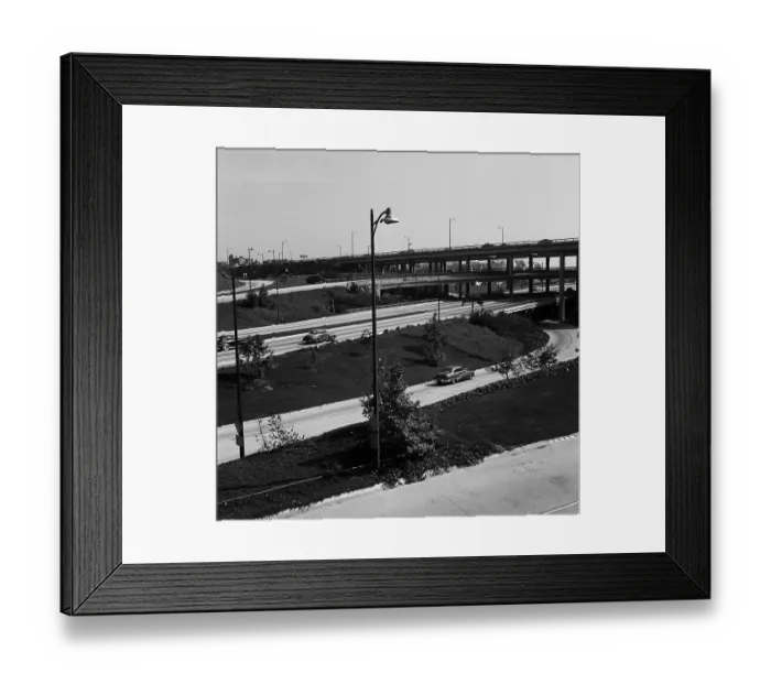 Framed Print : Los Angeles In The 1950's Framed Print : Los Angeles In The 1950's