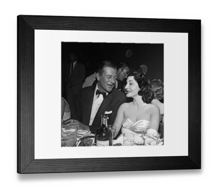 Framed Print : John Wayne On The Town Framed Print : John Wayne On The Town