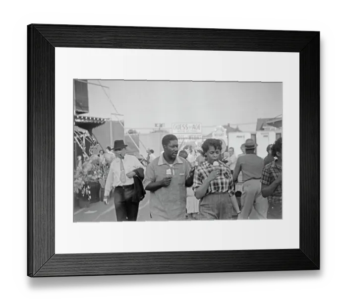 Framed Print : World Of Mirth Carnival, 1954