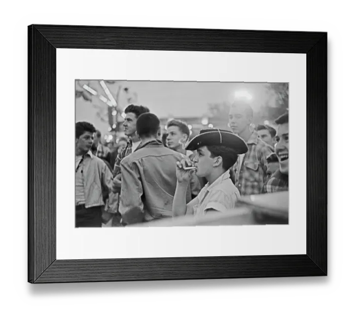 Framed Print : World Of Mirth Carnival, 1954
