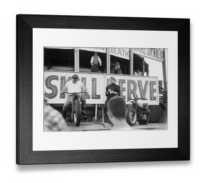 Framed Print : World Of Mirth Carnival, 1954