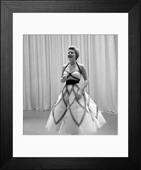 Framed Print : Patti Page On Ed Sullivan