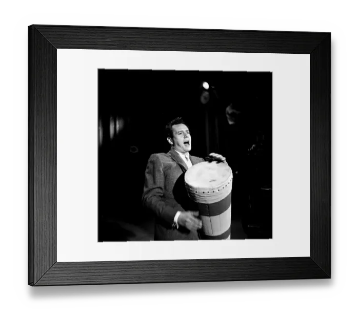 Framed Print : Desi Arnaz Performing Framed Print : Desi Arnaz Performing