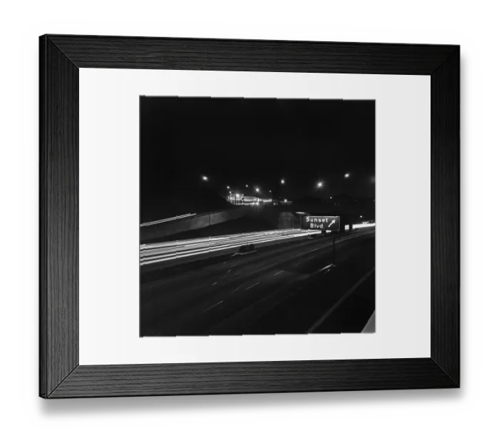 Framed Print : Los Angeles In The 1950's Framed Print : Los Angeles In The 1950's