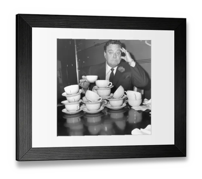 Framed Print : Jackie Gleason Framed Print : Jackie Gleason