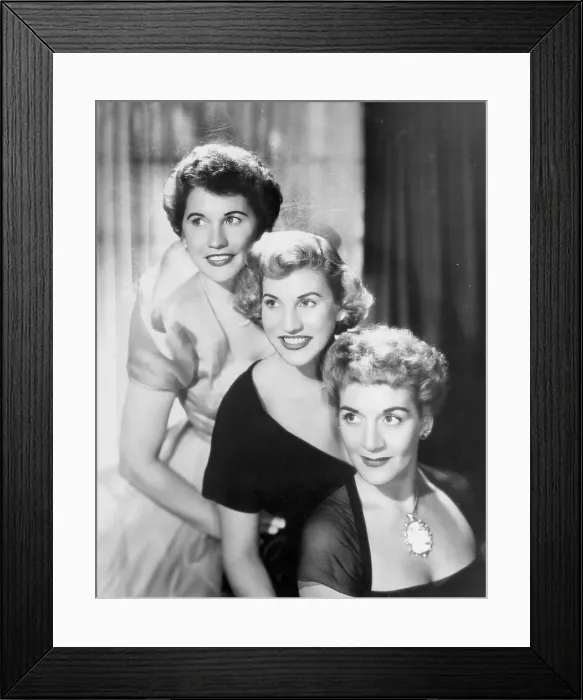 Framed Print : Andrews Sisters Portrait Session Framed Print : Andrews Sisters Portrait Session