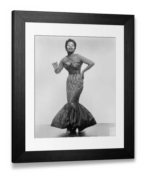 Framed Print : Jazz vocalist Donna Hightower Portrait Session Framed Print : Jazz vocalist Donna Hightower Portrait Session