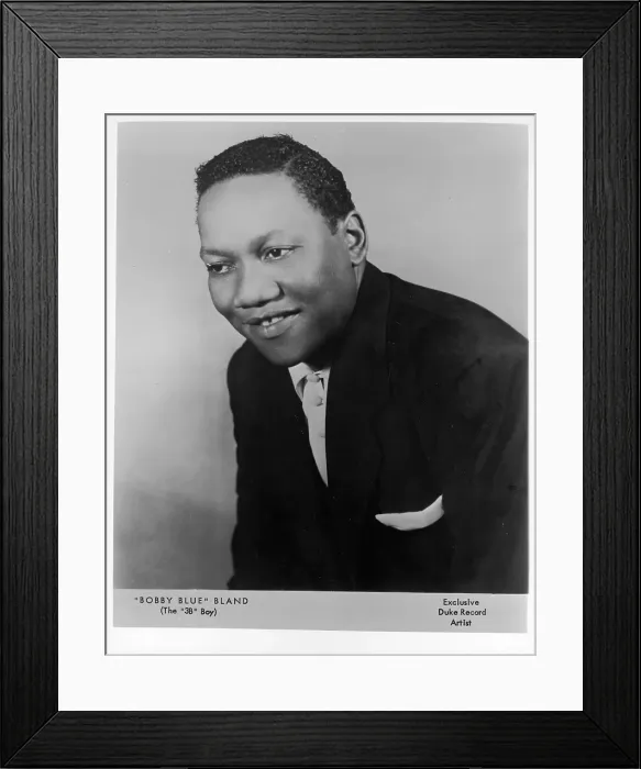 Framed Print : Bobby Bland Portrait