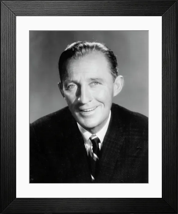 Framed Print : Bing Crosby Portrait Framed Print : Bing Crosby Portrait