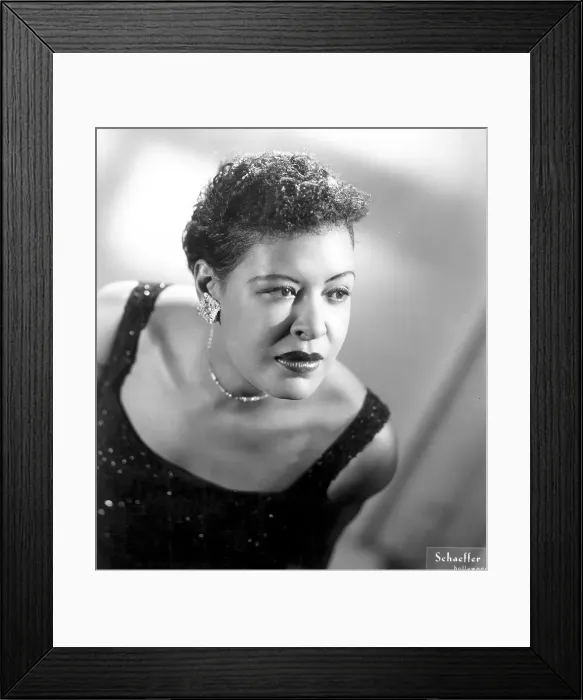 Framed Print : Billie Holiday Portrait Session Framed Print : Billie Holiday Portrait Session