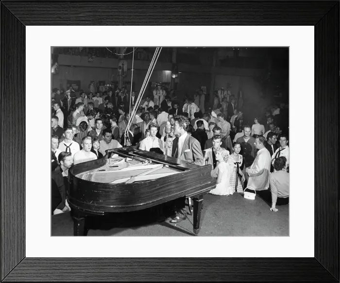Framed Print : Little Richard Performing Framed Print : Little Richard Performing