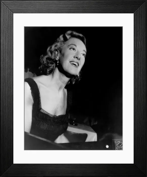 Framed Print : Marian McPartland Framed Print : Marian McPartland