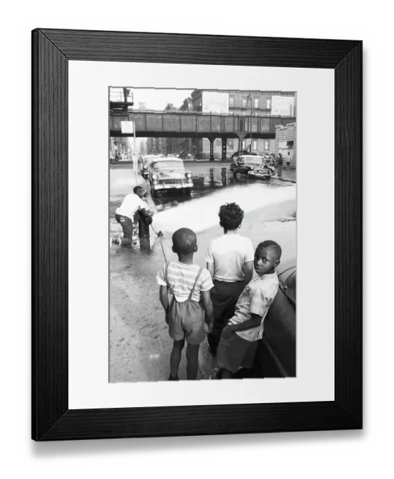 Framed Print : Photo of NY Harlem 002 Framed Print : Photo of NY Harlem 002