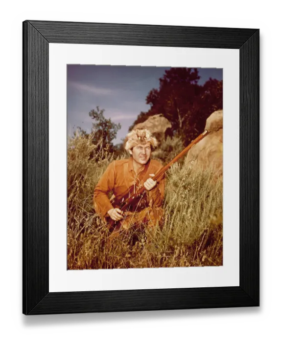 Framed Print : Fess Parker Framed Print : Fess Parker