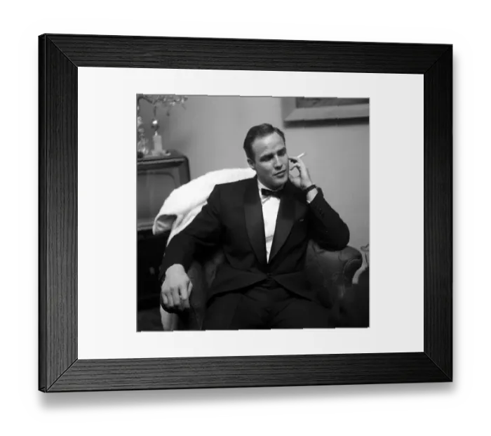 Framed Print : Marlon Brando At A Party Framed Print : Marlon Brando At A Party