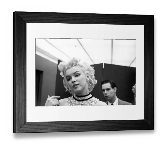 Framed Print : Marilyn Costume Fitting Framed Print : Marilyn Costume Fitting