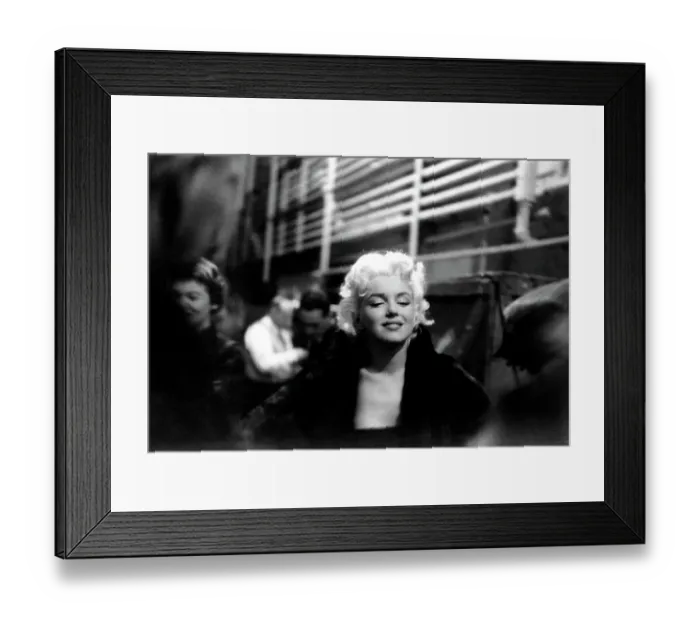 Framed Print : Marilyn Takes It To The Streets