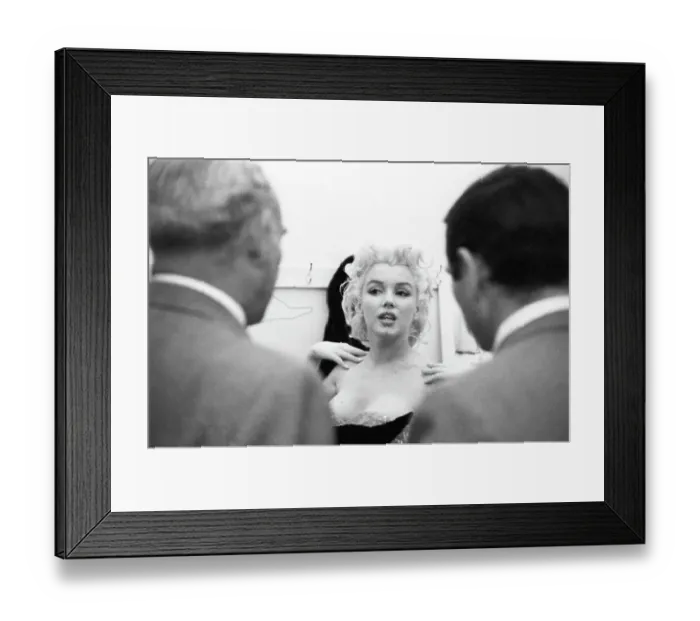 Framed Print : Marilyn Costume Fitting Framed Print : Marilyn Costume Fitting