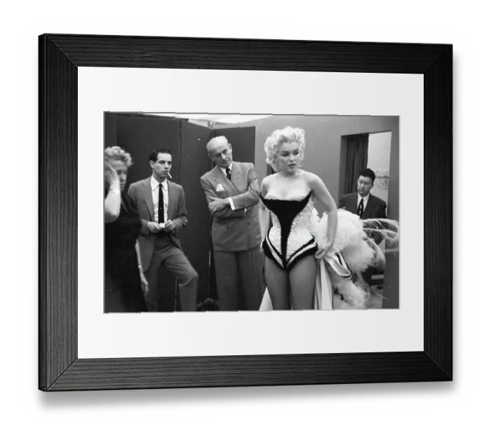 Framed Print : Marilyn Costume Fitting Framed Print : Marilyn Costume Fitting
