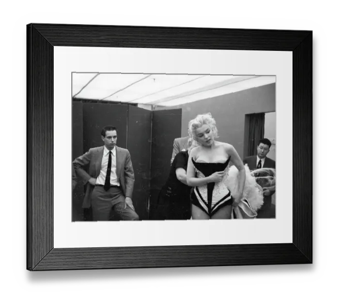 Framed Print : Marilyn Costume Fitting Framed Print : Marilyn Costume Fitting