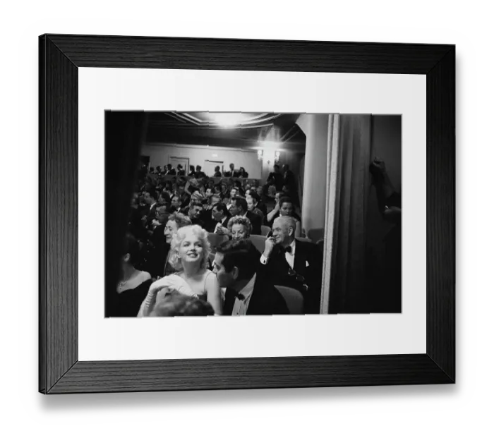 Framed Print : Marilyn at the Morosco Theater Framed Print : Marilyn at the Morosco Theater