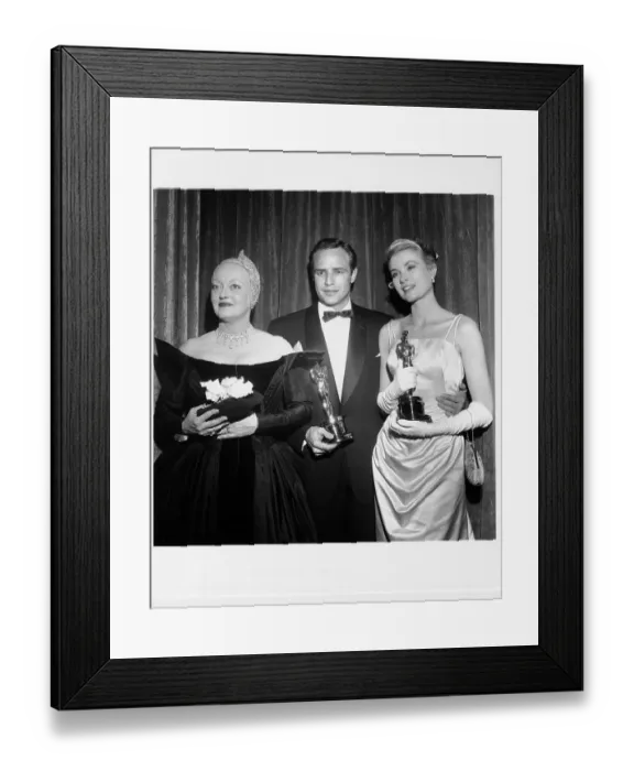 Framed Print : Backstage At The 27th Annual Academy Awards