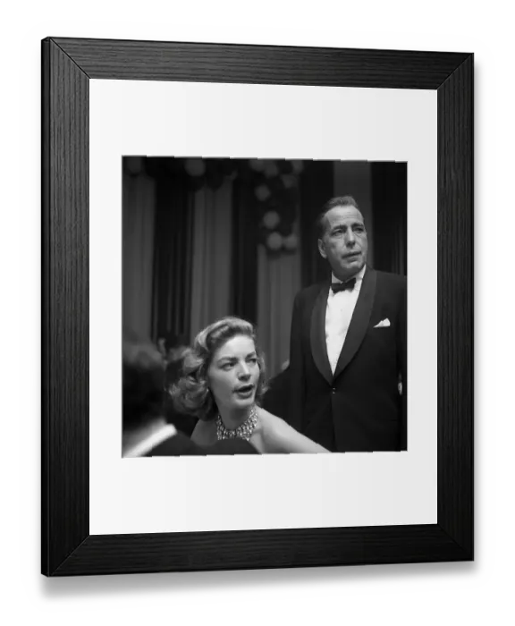 Framed Print : Bogie And Bacall Framed Print : Bogie And Bacall