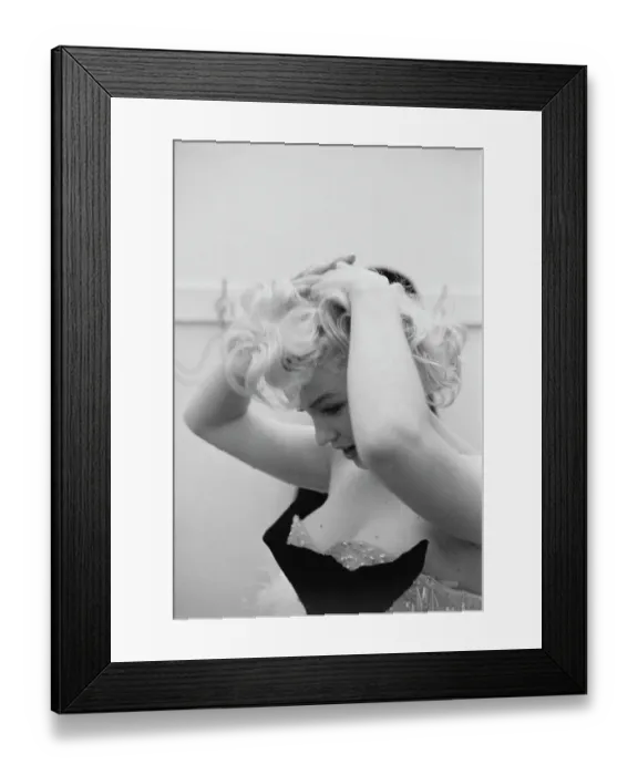 Framed Print : Marilyn Costume Fitting Framed Print : Marilyn Costume Fitting