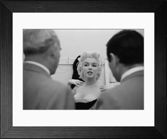 Framed Print : Marilyn Costume Fitting Framed Print : Marilyn Costume Fitting