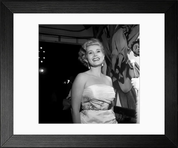 Framed Print : Zsa Zsa Gabor
