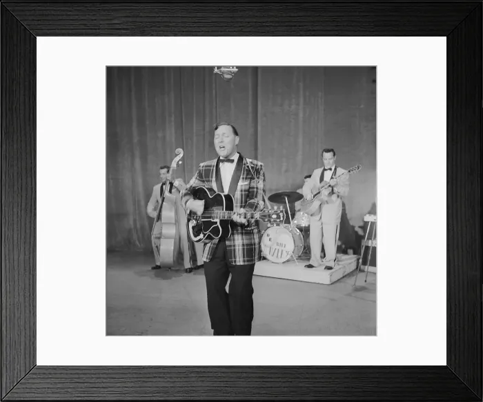 Framed Print : Bill Haley & His Comets Framed Print : Bill Haley & His Comets