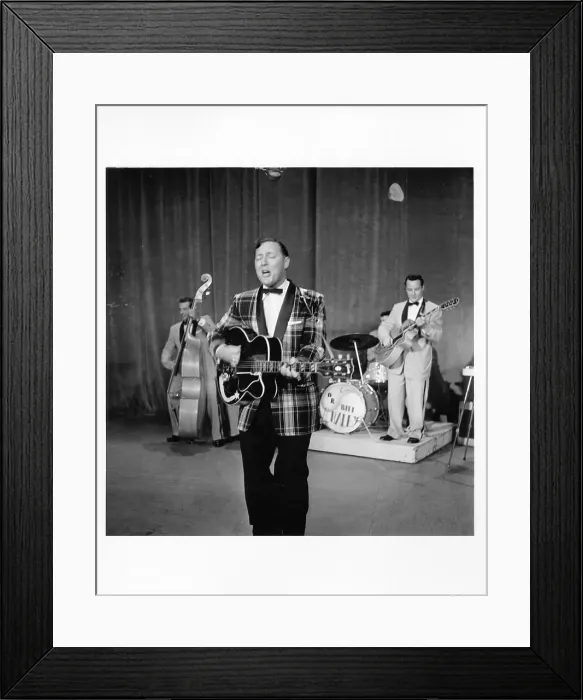 Framed Print : Bill Haley & His Comets Framed Print : Bill Haley & His Comets