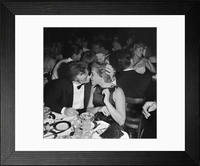 Framed Print : James Dean And Ursula Andress Framed Print : James Dean And Ursula Andress