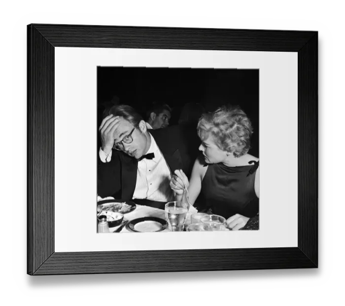 Framed Print : James Dean And Ursula Andress Framed Print : James Dean And Ursula Andress