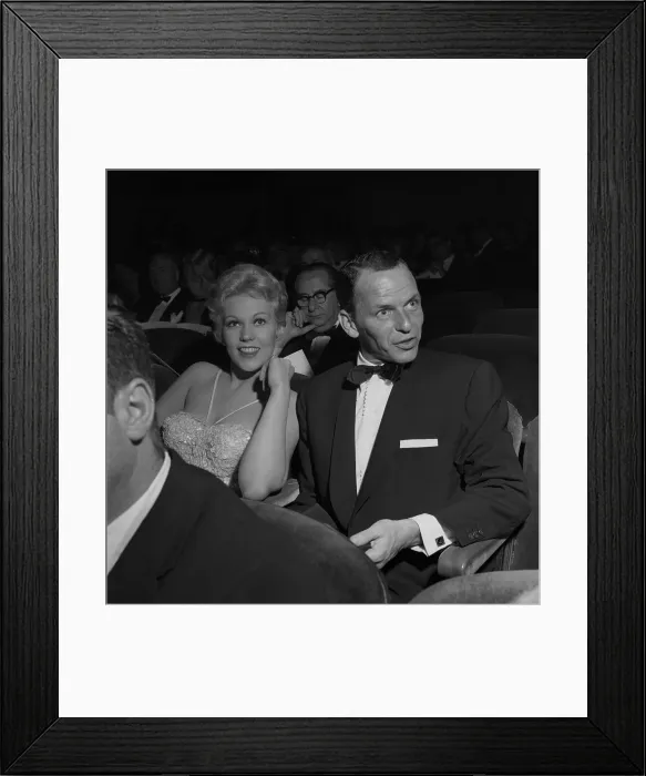 Framed Print : Frank Sinatra And Kim Novak Framed Print : Frank Sinatra And Kim Novak