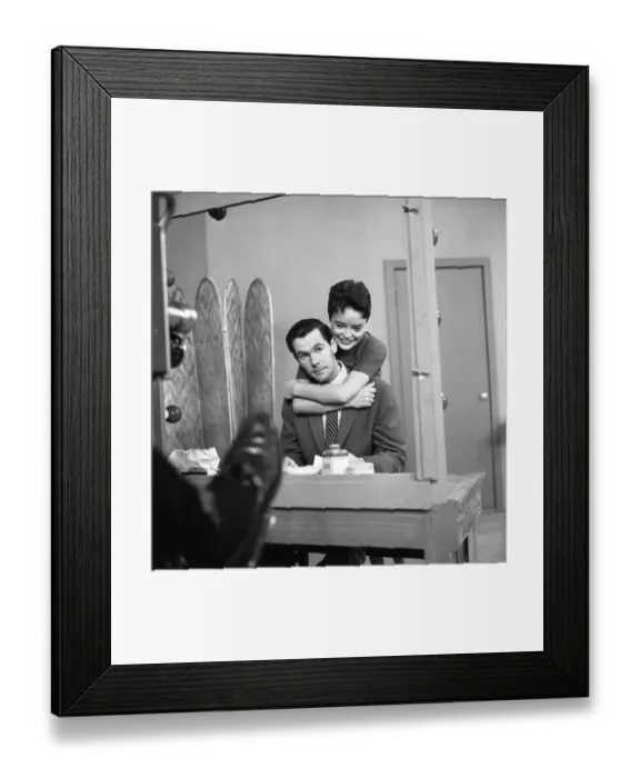 Framed Print : Johnny Carson And Jill Corey Framed Print : Johnny Carson And Jill Corey