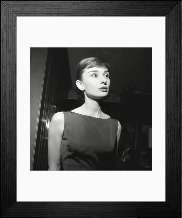 Framed Print : Los Angeles, Audrey Hepburn