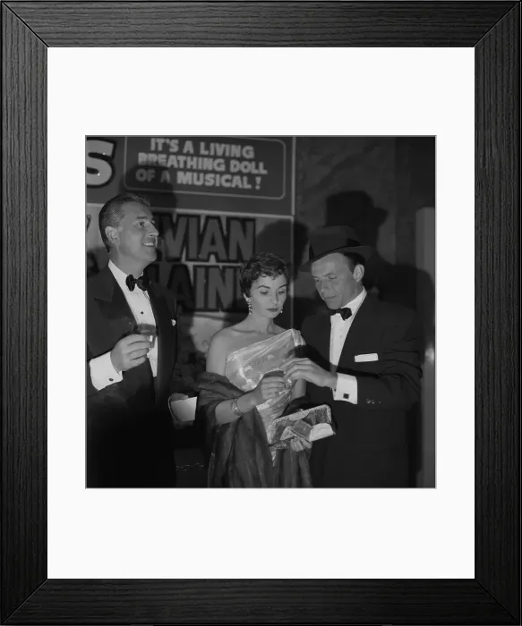 Framed Print : Guys And Dolls Premiere Framed Print : Guys And Dolls Premiere