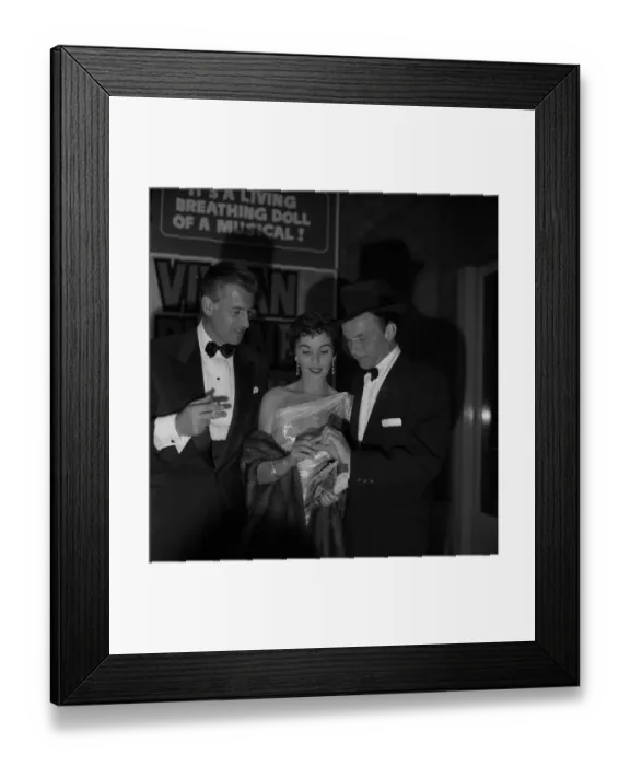 Framed Print : Guys And Dolls Premiere Framed Print : Guys And Dolls Premiere