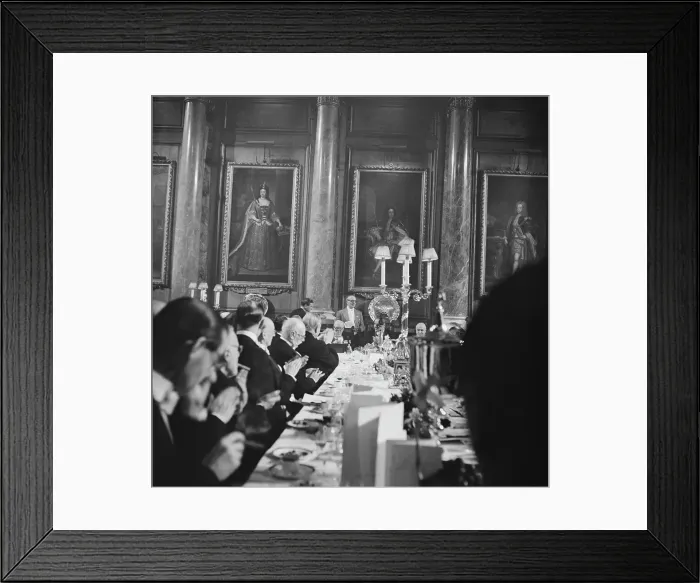 Framed Print : Inaugural Colonial Williamsburg Foundation Award, 1955 Framed Print : Inaugural Colonial Williamsburg Foundation Award, 1955