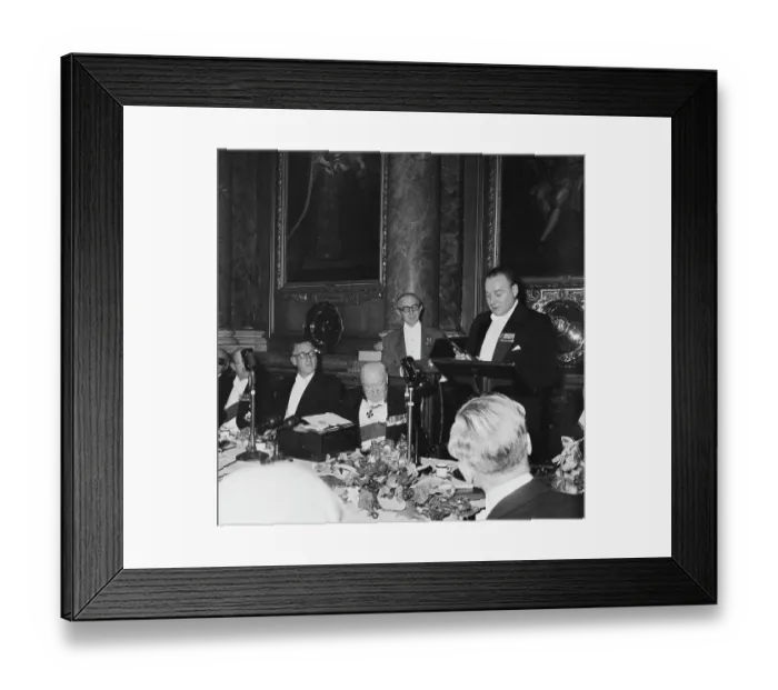 Framed Print : Inaugural Colonial Williamsburg Foundation Award, 1955 Framed Print : Inaugural Colonial Williamsburg Foundation Award, 1955