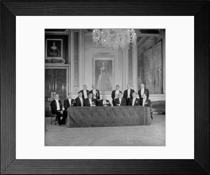 Framed Print : Inaugural Colonial Williamsburg Foundation Award, 1955 Framed Print : Inaugural Colonial Williamsburg Foundation Award, 1955