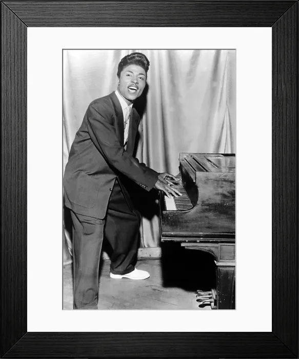 Framed Print : Little Richard At The Piano Framed Print : Little Richard At The Piano